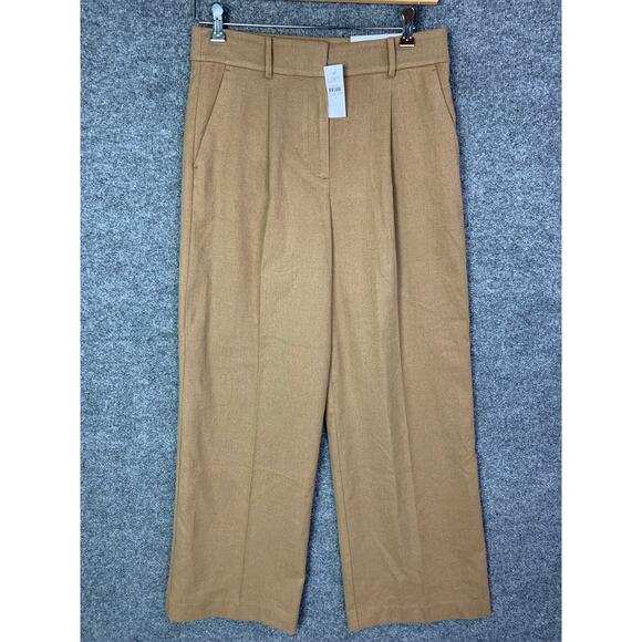 LOFT Pants - NEW LOFT The Peyton Trouser Women's Size 6 Wide Leg Pants Pleated